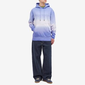 JW Anderson Logo Embroidery Gradient Hoodie