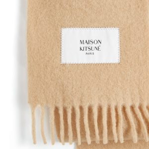 Maison Kitsune Baby Alpaca Scarf