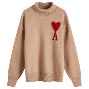 AMI Paris Large A Heart Crew Neck Jumper