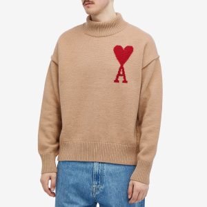 AMI Paris Large A Heart Crew Neck Jumper