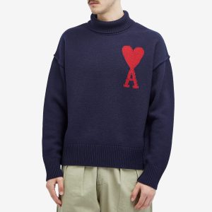 AMI Paris Large A Heart Crew Neck Jumper