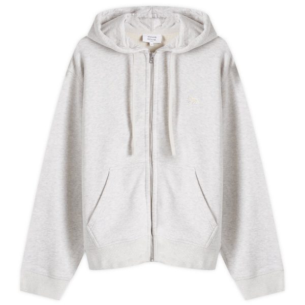 Maison Kitsune Baby Fox Patch Zipped Hoodie