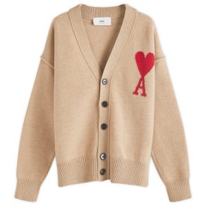 AMI Paris Large A Heart Cardigan