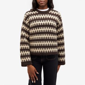 Nudie Jeans Co Gerd Fair Isle Alpaca Knit