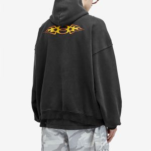 Balenciaga Oversized Flame Hoody