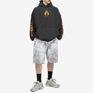 Balenciaga Oversized Flame Hoody