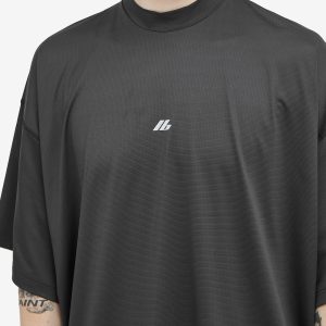 Balenciaga Technical Mesh Short Sleeve T-Shirt