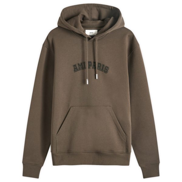 AMI Paris College Logo Hoodie