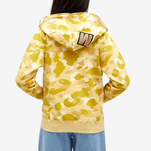 A Bathing Ape Camo Shark Full Zip Hoodie