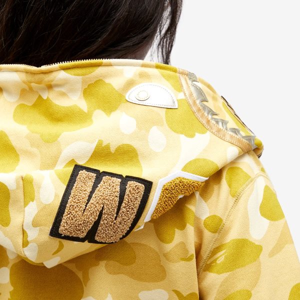 A Bathing Ape Camo Shark Full Zip Hoodie