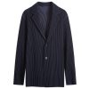 Homme Plissé Issey Miyake Pleated Single Breasted Jacket