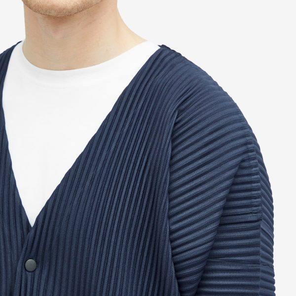 Homme Plissé Issey Miyake Pleated Cardigan