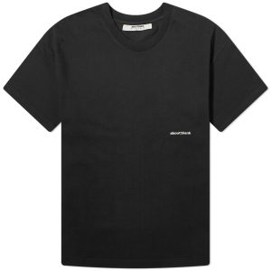 about:blank Box Logo T-Shirt