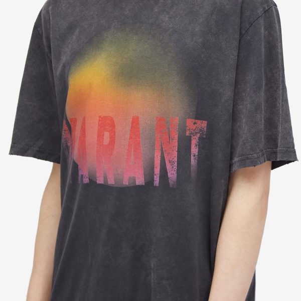 Isabel Marant Hugo Washed Logo T-Shirt