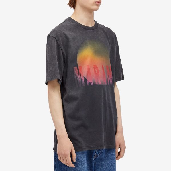 Isabel Marant Hugo Washed Logo T-Shirt