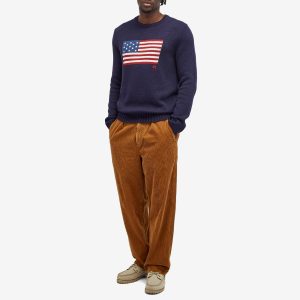 Polo Ralph Lauren Flag Intarsia Crew Jumper