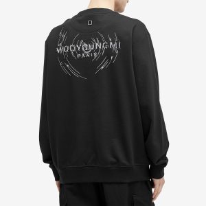 Wooyoungmi Waves Back Logo T-Shirt