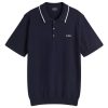 A.P.C. Fynn Tipped Knit Polo