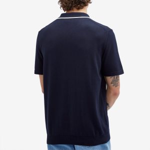 A.P.C. Fynn Tipped Knit Polo