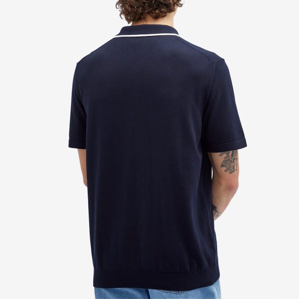 A.P.C. Fynn Tipped Knit Polo