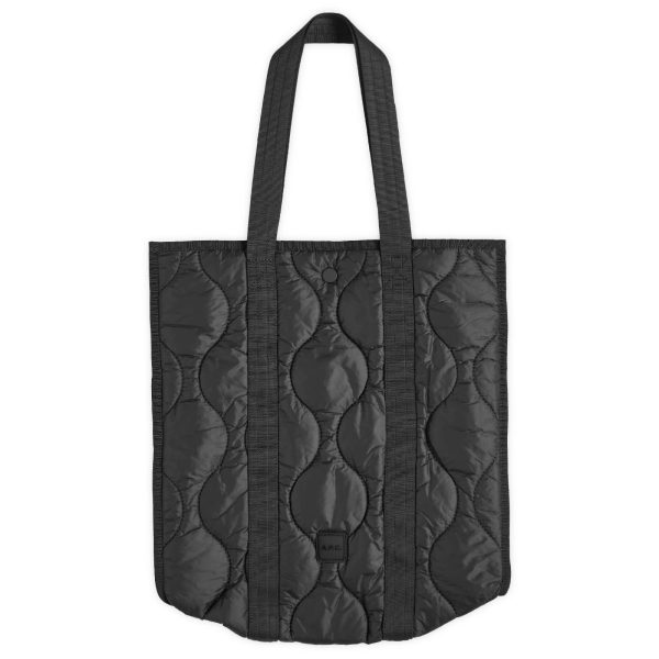 A.P.C. Louise Quilted Tote Bag