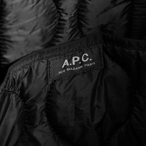 A.P.C. Louise Quilted Tote Bag