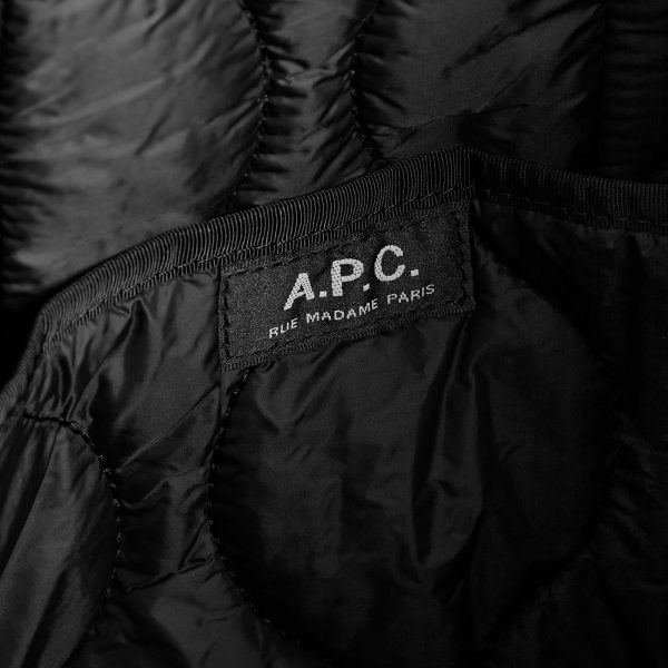 A.P.C. Louise Quilted Tote Bag