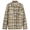 Isabel Marant Kevron Wool Check Overshirt