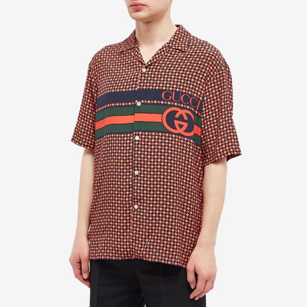 Gucci GG Logo Vacation Shirt