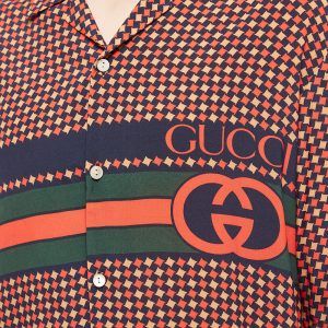 Gucci GG Logo Vacation Shirt