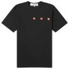 Comme des Garçons Play 3 Heart T-Shirt