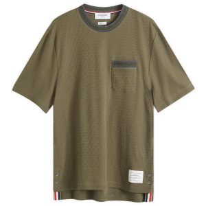 Thom Browne Textured Tipped T-Shirt