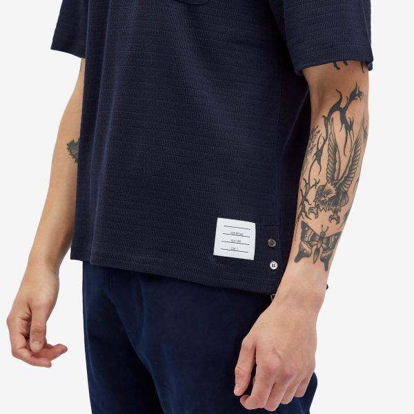 Thom Browne Textured Tipped T-Shirt