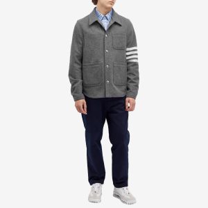 Thom Browne Melton Wool Utility Patch Jacket