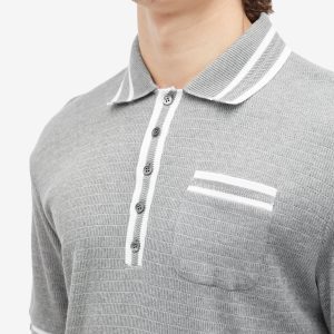 Thom Browne Textured Tipped Polo