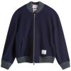 Thom Browne Wool Fleece Bomber Jacket