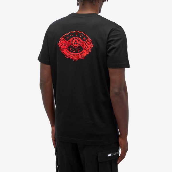 END. x Maharishi 23Rd Shield Embroidered T-Shirt