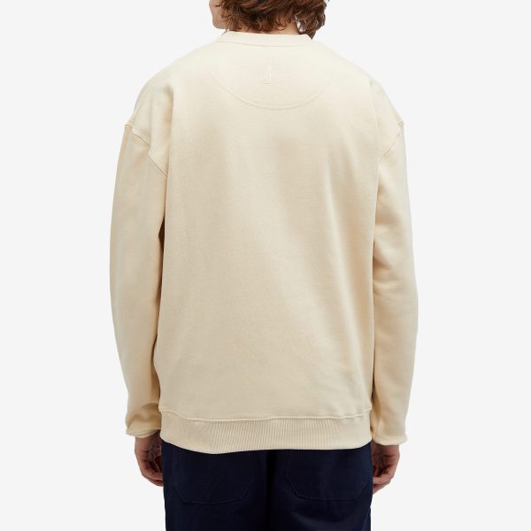 JW Anderson Flocked Flower Sweatshirt