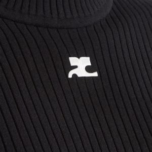 Courrèges Re-Edition Knit Short Sleeve Jumper