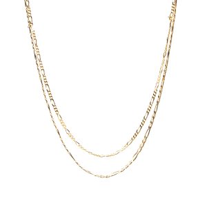 Missoma Gold Filia Double Chain Necklace
