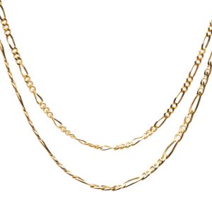 Missoma Gold Filia Double Chain Necklace