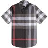 Burberry Short Sleeve Somerton Large Check Shirt