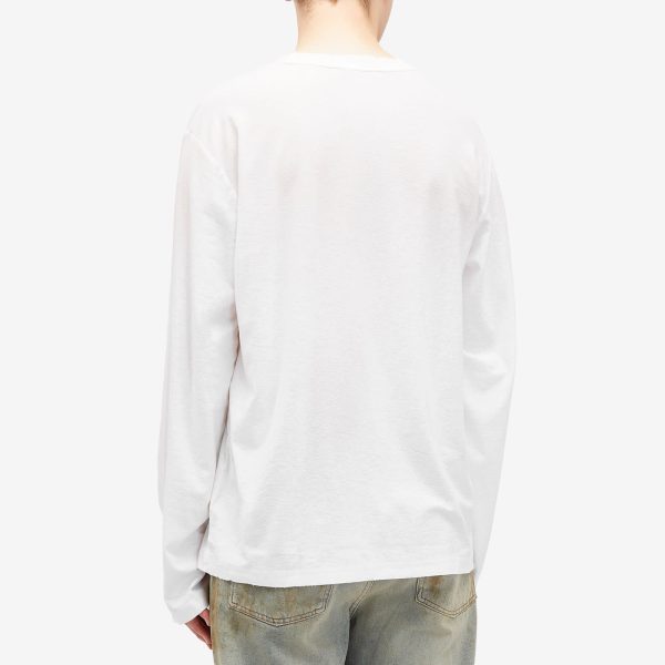 Acne Studios Edden 1996 Logo Long Sleeve T-Shirt