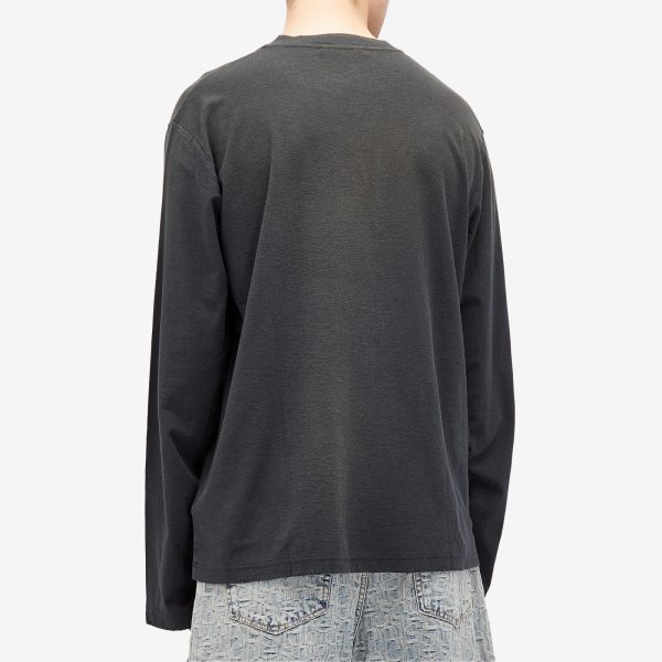 Acne Studios Edden 1996 Logo Long Sleeve T-Shirt