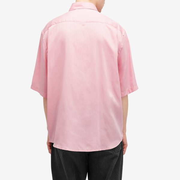 Acne Studios Sandrok Stripe AS Short Sleeve Shirt