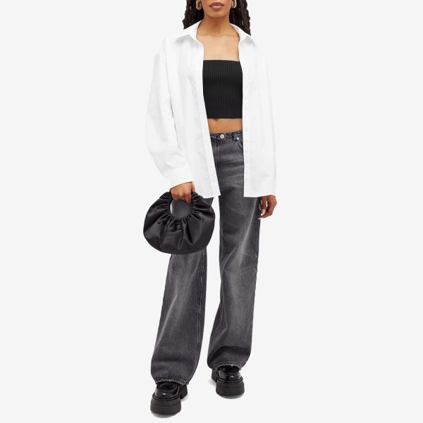 Alexander Wang Oversized Crop Top Shirt