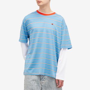 Acne Studios Eeve Stripe Double Sleeve T-Shirt