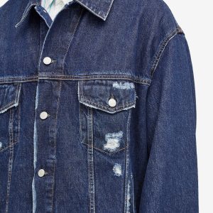 Acne Studios Robert Distressed Denim Jacket