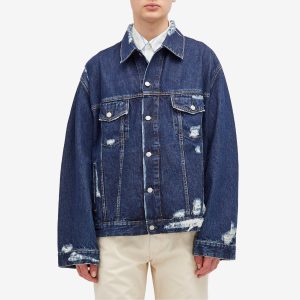 Acne Studios Robert Distressed Denim Jacket