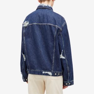 Acne Studios Robert Distressed Denim Jacket